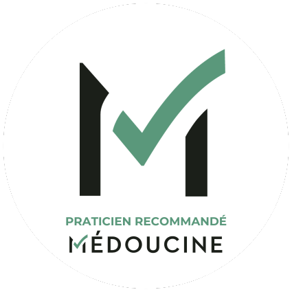 logo médoucine, plateforme de rendez-vous de médecines douces