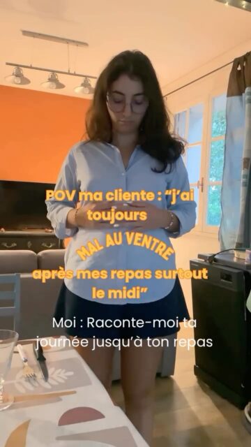 Ton corps (et ta tête) ne fonctionne pas correctement sous stress.
Quand tu subis ton stress sans le comprendre, sans avoir appris à revenir à un état de sérénité, tu souffres et tu subis 😖
Quand tu as appris à écouter les réactions de ton corps face à ton stress, tu sais pourquoi ces douleurs ou réactions apparaissent et comment les faire disparaître.Toi aussi tu fais parti de la team problèmes de digestion et de stress ? 🙋🏻‍♀️Ce qu’il est important de savoir sur le stress : quand ta tête perçoit un stress elle envoie un signal à ton corps. Il active alors tous les mécanismes pour te permettre de te défendre aka combattre ou fuir (afflux sanguin dans les jambes, respiration courte, etc). Résultat le reste de ton corps est moins bien alimenté pour permettre aux zones importantes de réagir. Ta digestion n’est clairement pas considérée comme primordiale quand tu dois fuir alors ton corps la met en pause. Donc si tu manges en étant sous stress, tu digères mal.
Malheureusement ton corps ne fait pas la différence entre une situation qui nécessite réellement ce mode « combat ou fuite » et une situation du type il faut que je termine ça avant la fin de la journée viiiite 🥲Tu peux apprendre à sortir de ce stress en quelques minutes et ainsi retrouver ta fonction digestive avant de manger 🍽️ C’est à ça que sert la sophrologie : apprendre à (re)connaître tes réactions, à relâcher ce stress et à lui faire comprendre qu’il peut s’apaiser 😮‍💨
(ça marche aussi avec tes pensées 💭 ).Disclaimer : la sophrologie ne remplace pas un suivi médical. Il existe d’autres raisons provoquant des douleurs de digestion. Il est conseillé de consulter un médecin si vous êtes concernées.