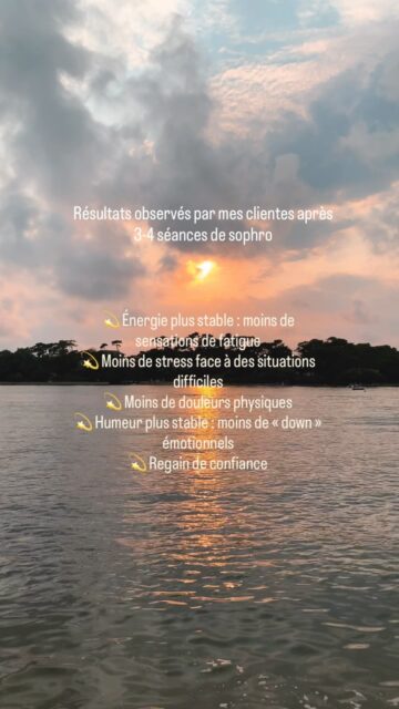 Quand elles franchissent la porte du cabinet pour la première fois, la plupart de mes clientes me disent la même chose :
« Franchement, je suis tellement tendue que je ne sais pas si la sophrologie va faire quelque chose sur moi. »
Et c’est normal d’avoir ce doute quand on est habituée à vivre en mode survie depuis des mois (voire des années).
Ce qu’elles ne réalisent pas encore à ce moment-là, c’est que la sérénité n’est pas un don. C’est un entraînement neuro-physiologique.Si aujourd’hui ton quotidien ressemble à une course contre la montre où tu as l’impression de tout porter à bout de bras... la liste sur la vidéo peut te sembler bien lointaine.
Quand on a la mâchoire crispée et le cerveau qui tourne à mille à l’heure, c’est difficile de s’imaginer arriver à avoir une « énergie stable » ou une « bonne humeur constante ».
Pourtant, ce ne sont pas de promesses magiques. Ce sont les retours exacts que me font les femmes que j’accompagne une fois qu’on a réappris à leur corps à relâcher la pression.Après seulement 3 à 4 séances :
💫 Le réveil nocturne de 3h du matin s’efface.
💫 Les tensions dans le corps diminuent jusqu’à ne plus être gênée.
💫 Les émotions envahissantes ou négatives face aux imprévus laissent place à du recul et de l’apaisement.
Tu n’as pas besoin d’être « déjà calme » pour que ça fonctionne. Tu as juste besoin d’apprendre à retrouver ce calme, cette confiance, et montrer à ton système nerveux comment couper la machine du stress.📌 Enregistre ce post pour te rappeler que cet état de calme n’est pas un luxe réservé aux vacances : c’est ce que tu peux vivre au quotidien dans 3 mois si tu commences maintenant
Prends soin de toi 💛