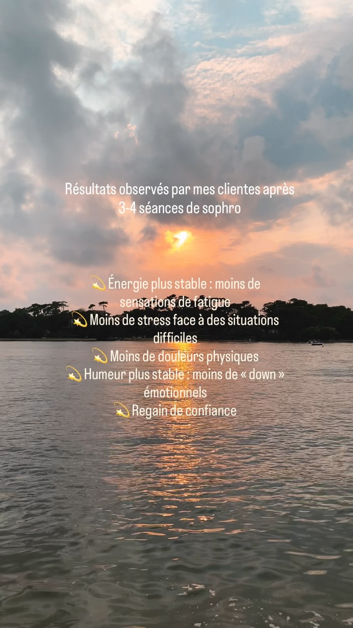 Quand elles franchissent la porte du cabinet pour la première fois, la plupart de mes clientes me disent la même chose :
« Franchement, je suis tellement tendue que je ne sais pas si la sophrologie va faire quelque chose sur moi. »
Et c’est normal d’avoir ce doute quand on est habituée à vivre en mode survie depuis des mois (voire des années).
Ce qu’elles ne réalisent pas encore à ce moment-là, c’est que la sérénité n’est pas un don. C’est un entraînement neuro-physiologique.Si aujourd’hui ton quotidien ressemble à une course contre la montre où tu as l’impression de tout porter à bout de bras... la liste sur la vidéo peut te sembler bien lointaine.
Quand on a la mâchoire crispée et le cerveau qui tourne à mille à l’heure, c’est difficile de s’imaginer arriver à avoir une « énergie stable » ou une « bonne humeur constante ».
Pourtant, ce ne sont pas de promesses magiques. Ce sont les retours exacts que me font les femmes que j’accompagne une fois qu’on a réappris à leur corps à relâcher la pression.Après seulement 3 à 4 séances :
💫 Le réveil nocturne de 3h du matin s’efface.
💫 Les tensions dans le corps diminuent jusqu’à ne plus être gênée.
💫 Les émotions envahissantes ou négatives face aux imprévus laissent place à du recul et de l’apaisement.
Tu n’as pas besoin d’être « déjà calme » pour que ça fonctionne. Tu as juste besoin d’apprendre à retrouver ce calme, cette confiance, et montrer à ton système nerveux comment couper la machine du stress.📌 Enregistre ce post pour te rappeler que cet état de calme n’est pas un luxe réservé aux vacances : c’est ce que tu peux vivre au quotidien dans 3 mois si tu commences maintenant
Prends soin de toi 💛